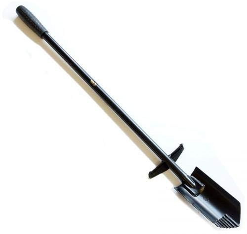 Vanga in Acciaio Invader Extended Black ADA Metal Detector Affilata Seghettata