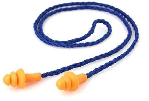 Gehörschutzstöpsel mit Kordel (98 dB, für einen Optimalen Gehörschutz bei der Arbeit und in der Freizeit)