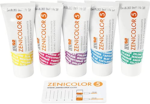Zenicolor Zenicolor Seifenfarben-Set 5x30gr