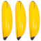 Garneck 3Pcs Party Spiel Aufblasbare Banana Gelb Banana Blow- up Aufblasbare Bananen für Party Dekoration Prop für Werfen Spiele Party Decor