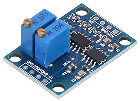 3-12VDC Millivolt Mikrovolt Spannungsverstärker Eingangssignal Verstärken Instrumentenverstärker Hohe Genauigkeit Gute Linearität 1000-fache Vergrößerung mit 2 Pin Header