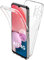 Max Power Digital Hülle für Samsung Galaxy A53 5G 360 Grad Transparent Silikon Schutzhülle Durchsichtig Beide Seiten Doppelseitig Full Body Vorne und Hinten Stoßfest Case