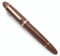 JINHAO X159 Fountain Pen (F Nib 0.5mm, Coffee with Gold Clip)