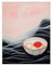 Wee Blue Coo Ramen Reflections Noodles at Sea Pink Midnight Blue Kitchen Oil Painting Unframed Wall Art Print Poster Home Decor Premium