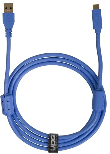 UDG Ultimate Audio Câble USB 3.0 C-A Bleu Droit 1,5 m