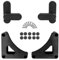 Kit de fixation de sécurité pour table de caravane - Noir - Pour camping-car T4 T5 T6