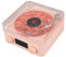 Tourne Disque Vinyle Bluetooth, Haut-Parleur Vinyle 3 en 1 de Style Tourne-Disque avec veilleuse et Affichage de l'heure, Mini Tourne-Disque avec 4 Sons de la Nature