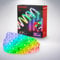 BRILONER Pimp Your Panel LED Strip Extension Set, RGB Coloured Light, Remote Control, Room Decoration, 2.6m White