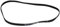 Washing Machine Belt Compatible With Indesit C00119126 482000022887