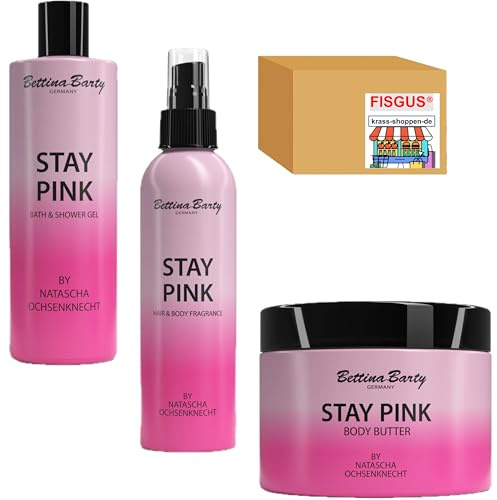 Bettina Barty STAY PINK - Pflege Serie Natascha Ochsenknecht - 3tlg. Set - Ein Angbeot von FISGUS® by krass-shoppen-de
