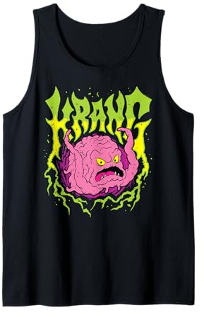 TMNT Heavy Metal Krang Retro Cartoon Tank Top