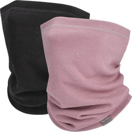 YANIKY Schlauchschal Winddicht Multifunktionstuch Winter Halstuch Herren Weich Atmungsaktiv Loop Schal Damen Warm Sportschal Halswärmer für Motorrad, Ski, Fahrrad, Laufen