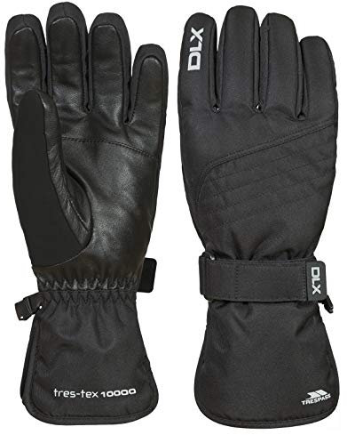 Trespass Rutger Wasserdichte DLX Handschuhe mit Handflächen aus Leder für Damen und Herren / Unisex
