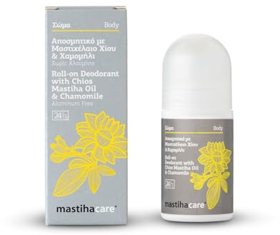 Mastihashop Roll-on-Deodorant mit Chios Mastix und Kamille, Aluminiumfrei (50 ml)