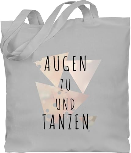 Shirtracer - Baumwolltasche - Festival Zubehör - Augen zu und tanzen
