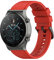 Tosenpo Armband kompatibel mit Huawei Watch GT2 Pro, Quick-Fit-Ersatzarmband aus Silikon mit 22 mm für GT2 Pro (rot)
