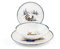 H&h servizio tavola natalizio 18 pezzi white forest