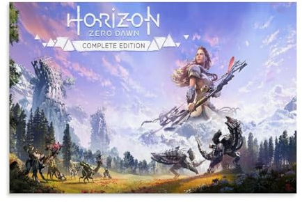 DEEBOW Horizon Zero Dawn Art! Poster, dekoratives Gemälde, Leinwand, Wandposter und Kunstdruck, modernes Familienschlafzimmer-Dekor-Poster, 20 x 30 cm