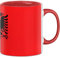 Albanien Flagge Tasse Geschenk Fußball-Fans Europa 3D Alloverprint (Rot)