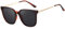 DUCO Sonnenbrille für Damen Polarisiert Sonnenbrille mit UV400 Schutz Vintage Klassisch Runde Metall Rahmen Leichtgewicht Übergroß Sonnenbrillen W016 (Tortoise Rahmen Grau Linse)
