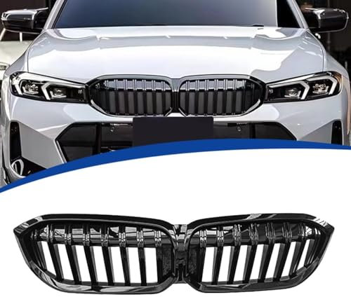 dmSJEr Frontstoßstangengrill geeignet für BMW 3 Series G20 LCI 2023-2024-Karosserieanpassung, Macht Ihr Fahrzeug modischer und Trendiger