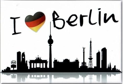 Foto Magnet Berlin I Love - Kühlschrankmagnet Souvenir Fotomagnet M1