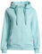 Salzhaut Damen Kapuzen-Sweatjacke Sööte - Kapuzenjacke Hoodie Shirtjacke mit Kapuze mit Kordelzug in Aqua Größe XXL