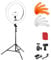 NEEWER 18 Inch/45cm LED Ring Light with Tripod Stand, Phone Holder, 58W 5600K Large Selfie Ringlight Compatible with iPhone Camera for Streaming Makeup Studio Photo Video Recording Filming, RL-18