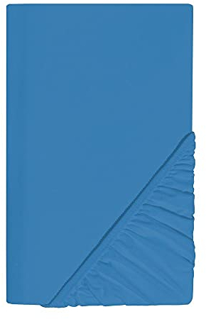 SCHLAFWOHL SILVER® Spannbettlaken • Viele Farben & Größen • 100% Baumwolle Spannbetttuch • Oeko-Tex Zertifiziert • Bettlaken Baumwolle mit 30cm Steg • Spannleintuch • Bettbezug