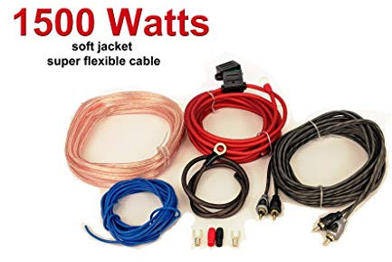 10 Gauge amplifier wiring kit for Active subwoofer,subwoofer car,van, truck