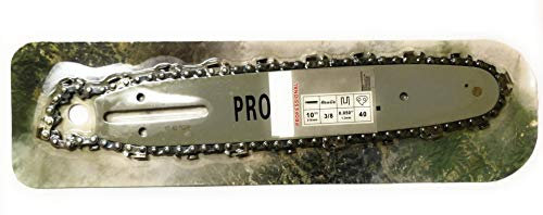 Catena e Lama (barra guida) di ricambio per motosega 25cc, 31cm 10