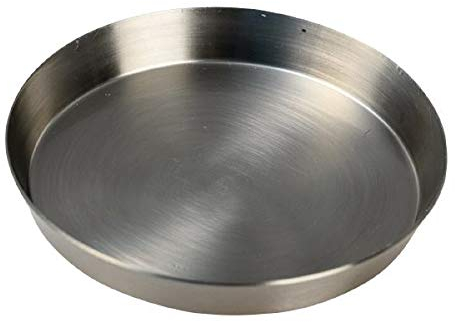Kerzenteller Edelstahl Matt für Ø 10 cm Kerzen