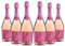 Vigneti Romio Vino Spumante Rosato Novebolle Romagna DOC, 11.5 % Vol, Confezione con 6 Bottiglie da 750 ml