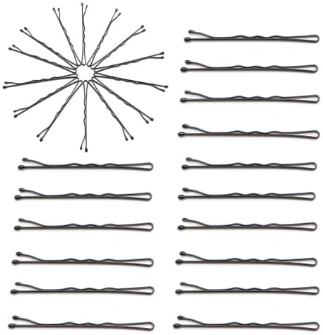 30 Pcs Épingles à Cheveux, Épingles à Cheveux Femme, Métal Invisible Bobby Pins, Pinces à Cheveux Ondulée, pour Femmes Filles et Salon de Coiffure