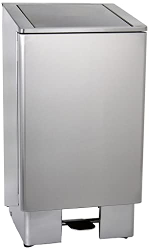 Saro Jupiter Poubelle en acier inoxydable 90 l