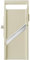 HENDI Mandoline japonaise Shōgun, trancheuse manuelle avec lame plate réglable (1-5mm), 380x180x(H)45mm, acier inoxydable, ABS, PP, beige