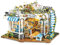 Cuteefun DIY Puppenhaus Miniatur Haus zum Selber Bauen für Erwachsene, Miniatur Puppenhaus Kit mit Werkzeug, Bastelset Häuschen Holz(Mini Tierhandlung)