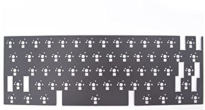 DucKey Schalterpad for Mechanische Tastatur, Poron/IXPE Schalldämpfer Aufkleber Aus Schaumstoff (Color : IXPE, Size : 61 Below Light)
