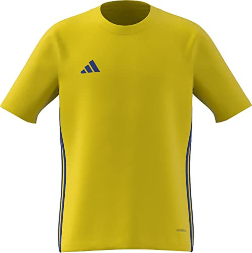 adidas Unisex Kinder Jersey (Short Sleeve) Tabela 23 JSY Y, Team Yellow/Team Royal Blue, II0892, 164
