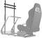 Gazzyt Racing Simulator Cockpit Monitor Ständer Zubehör für Rennspiel Simulator Ständer Ohne Lenkrad, Schalthebel, Pedale, Sitz, TV und Rennrahmen