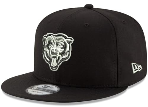New Era NFL 9FIFTY schwarz/weiß verstellbare Snapback Mütze Cap Einheitsgröße