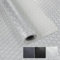 PVC Bodenbelag Meterware 1,5mm Antirutschmatte Bodenmatte geruchslos Noppenmatte Riffelblechmatte Tränenblech Karo Dionis rutschfest Noppen Silber 180x100cm
