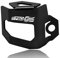 Motorrad hintere Bremsflüssigkeit Reservoir Guard Cover Cap Protector/Fit für F850GS F750G / Fit für BMW F850GS F750GS F750 F850 GS 2018-2019(Black F750GS LOGO)