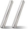 2 Stück Hahnverlängerung 1/2 Zoll x 200 mm, DN15 Gewindeverlängerung, 1/2 AG x 1/2 AG, 200MM Edelstahl Verlängerung Fitting, Anschluß Verlängerung für Trinkwasser und Heizung Installation