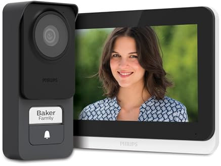 Philips 531047 - Videoportero de 7 táctil y ultra plano - WelcomeEye Lite 2
