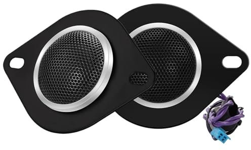Car Rear Tweeter Trunk Fit For BMW F10 F11 F15 F16 F30 G30 E70 E90 Stereo System Upgrade Circular Speakers A Pair