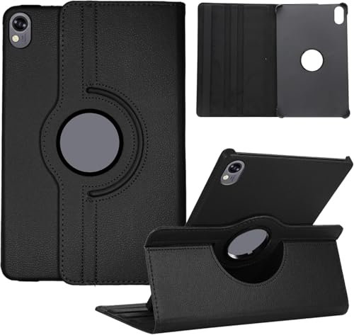 World biz Custodia rotante compatibile con tablet Huawei MatePad 11.5 S 2024, rotazione a 360 gradi supporto protettivo posteriore in pelle, accensione e spegnimento automatico per MatePad 11.5 S