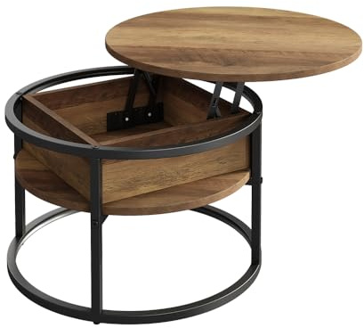 Vicco Couchtisch Marlo, Holz, 57 x 57 cm