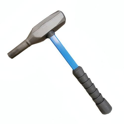 COUNCIL TOOL Back-Out Punch - 5/8 Diameter B&O Hammer with 14 Fiberglass Handle & Forged Steel Head, Made in the USA - BO625FG