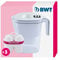 Filtro de agua de mesa BWT Vida con 6 cartuchos filtrantes Agua Mineralizada con Magnesio I Medidor manual I 2,6 litros I Blanco